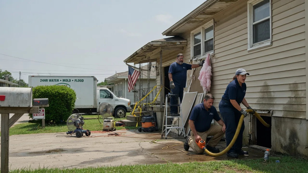 Water Damage Repair in Hickory, KY near me